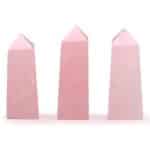 Gemstone Obelisk Points approx 5cm - Rose Quartz