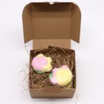 Monkey Bathbomb 90g - Guava & Strawberry - Image 4
