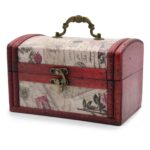 Sets of 2 Colonial Boxes - Rose Design - Image 2