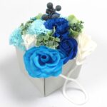 Soap Flower Bouqet - Blue Wedding - SPECIAL - Image 4