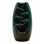Backflow Incense Burner - Serine Oval Cascade