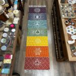 100% Cotton Yoga Rug - 60x200cm - 7 Chakras - Image 9