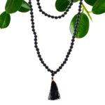 108 Bead Mala - Black Agate - Image 5