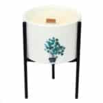 Iron Botanical Candle Holder - Image 2
