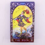 Blue Foil Tarot Card Set - Mandala - with booklet - Image 8