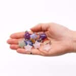 Gemstone Stars Pendants (12 assorted)  20x6mm - Image 2