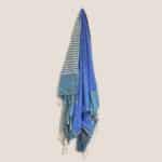Cotton Pario Towel - 100x180 cm - Sky Blue - Image 3