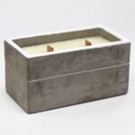 Large Concrete Soy Candle - Spiced South Sea Lime - Image 2