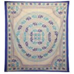 Wall Hanging / Spread - Elephant Mandala - Blues