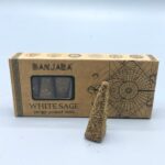 Banjara Smudge Pyramid Cones - White Sage - Image 4