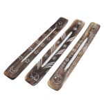 White Washed Incense Holder - Simple - Image 3