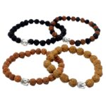 Assorted Rudraksha Buddah Bangles - Image 2
