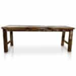 Recycled Teakwood Display / Dinning Table 1.8m - Image 2