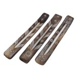 White Washed Incense Holder - Simple - Image 4