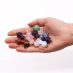 Gemstone Mushrooms Pendants (12 assorted)  20x15mm - Image 2