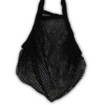 Pure Cotton Mesh Bag - Black - Image 4