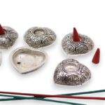 Small Heart Incense Holder 6x5.5x1.5cm - Image 2