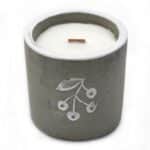 Med Concrete Soy Candle - Berrys - Juniper & Sweet Gin - Image 3
