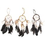 Bali Dreamcatcher- Medium Round - Cream/Coffee/Choc - Image 2