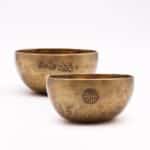 Small Nepalese Moon Bowl - (approx 550g) - 13cm - Image 3