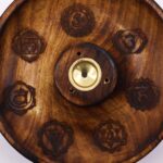 Incense Stick & Cone Burner Disc - 7 Chakra - Image 3