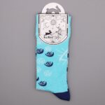 Hop Hare Bamboo Socks (41-46) - Pentagram and Evil Eye - Image 3