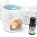 1X Cherubs Oil Burner - Assorted Design 4 Colours - Image 2