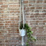 Macrame Pot Holder - Large Pot Holder - Extra Long - Image 3
