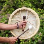 Spirit of the Eagle - Sharman Drum & Stick- Tunable - 40cm - Image 14