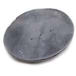 Grey Soapstone Soap Dish 10x12cm- Classic Oval - Image 4