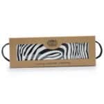 Luxury Lavender  Wheat Bag in Gift Box  - Zebra
