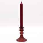 Set of 2 Vintage Dinner Candle Holder - Vampire Red - Image 2