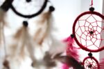 Bali Dreamcatcher - Large Round - Turq/Pink/Purp - Image 3