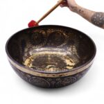 Engraved - Huge Vibrational Feet Standing Bowl - 50x20cm (10.7kg) - Image 19