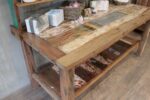 A&C 1.8m Standard Table with top shelf - Image 3