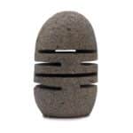 Natural Riverstone Candle Holder - Standing Stone Cut