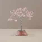 Gemstone Tree with Organite Base - 80 Stone - Rose Quartz