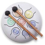 Med Steel Tongue Happy Drums  7 Chakra - 17x13cm - Image 5