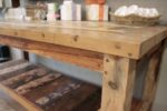 A&C 1.8m Standard Table with top shelf - Image 5