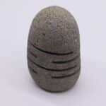 Natural Riverstone Candle Holder - Standing Stone Cut - Image 2