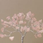 Gemstone Tree with Organite Base - 80 Stone - Rose Quartz - Image 2