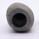 Natural Riverstone Candle Holder - Standing Stone Cut - Image 3
