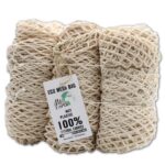 Pure Cotton Mesh Bag - Natural - Image 2