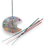 Seven Chakra Moon Incense Holder 11.5cm - Image 4