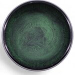 Extra Loud - Mushroom Singing Bowl - Moss Green (23x10.5cm, 1.3kg) - Image 2