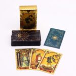 Blue & Gold Foil Tarot Card Set - All Seeing Eye - with booklet - Image 8