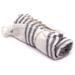Hamman Spa Towel - Charcoal - 90x170cm - Image 6