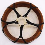 Hamsa Shamanic Drum with Two Sticks - 30cm - Image 6