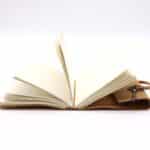 Oiled Tan Leather & Key - 200 pages - 13x18cm - Image 5