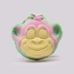 Monkey Bathbomb 90g - Guava & Strawberry - Image 2